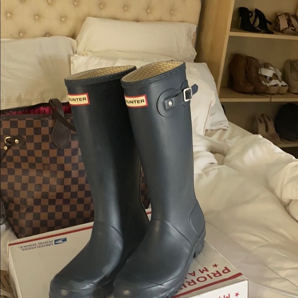 HUNTER BOOTS 🔵🔵🔵 - Picture 1 of 2